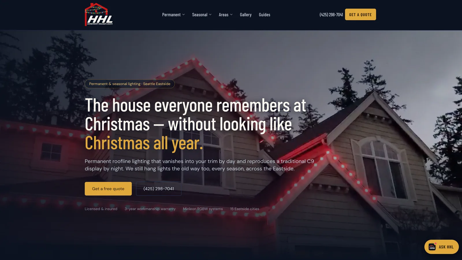 Homefront Holiday Lights