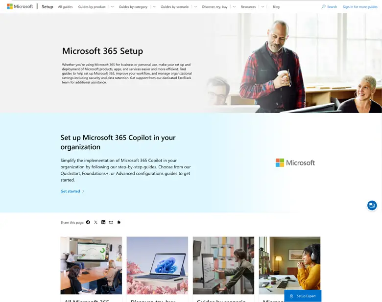 Microsoft 365 Setup