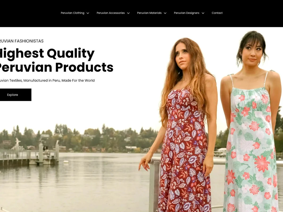 Peruvian Fashionistas