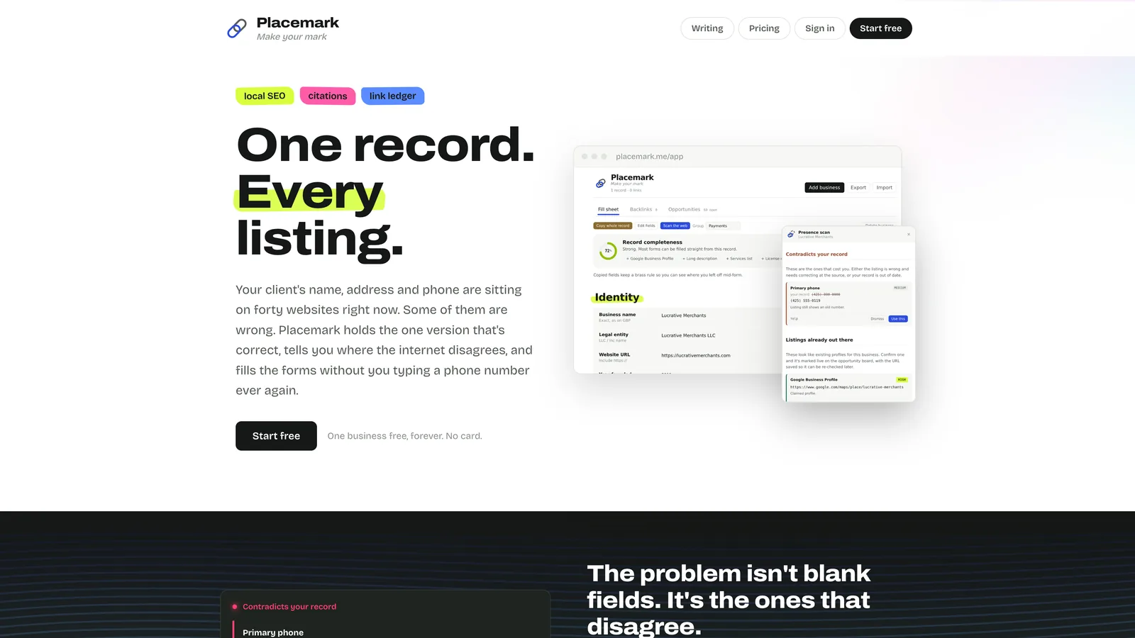 Placemark