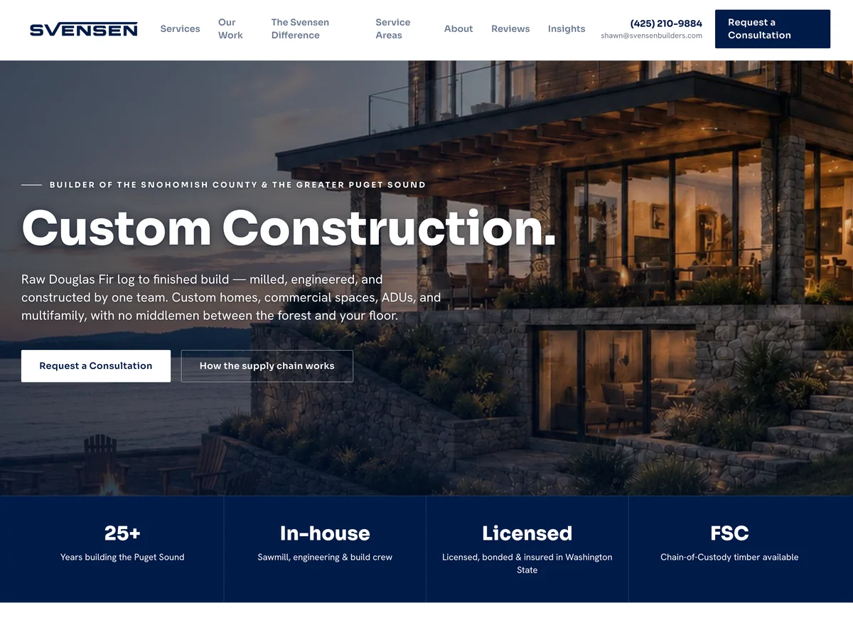 Svensen Builders